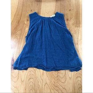 Madewell | Flowy Light Button Down (Back) Tank